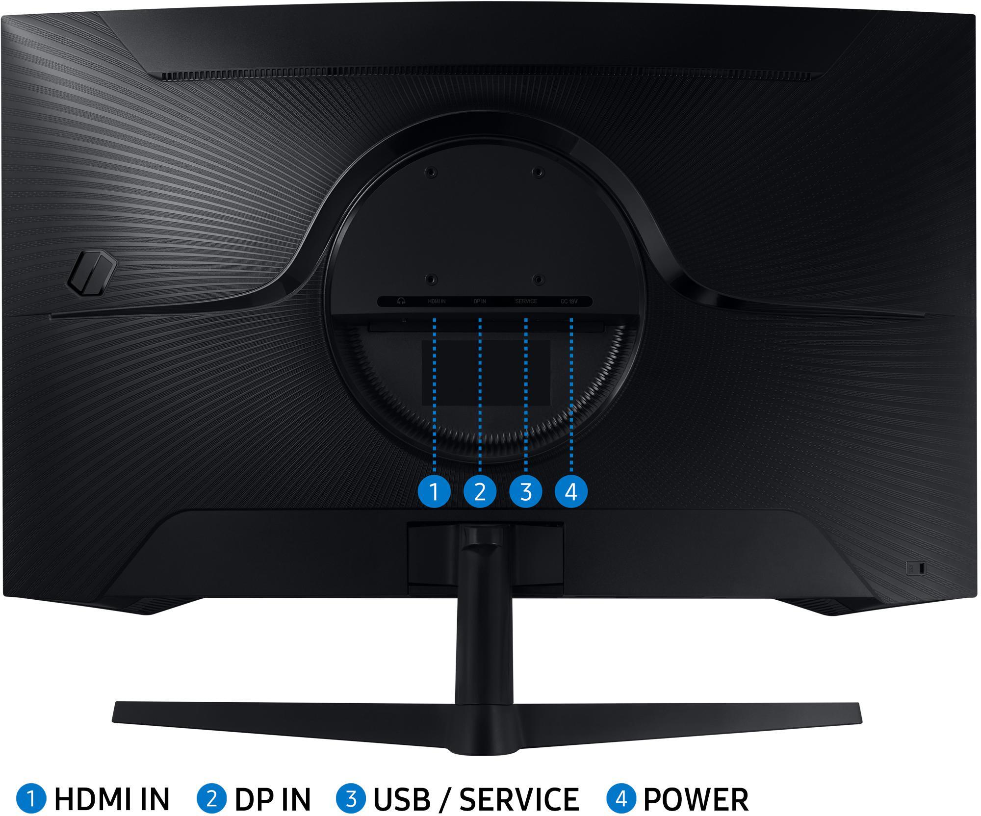 Samsung - Monitor Curvo Samsung Odyssey G5 32" G55C VA QHD 165Hz