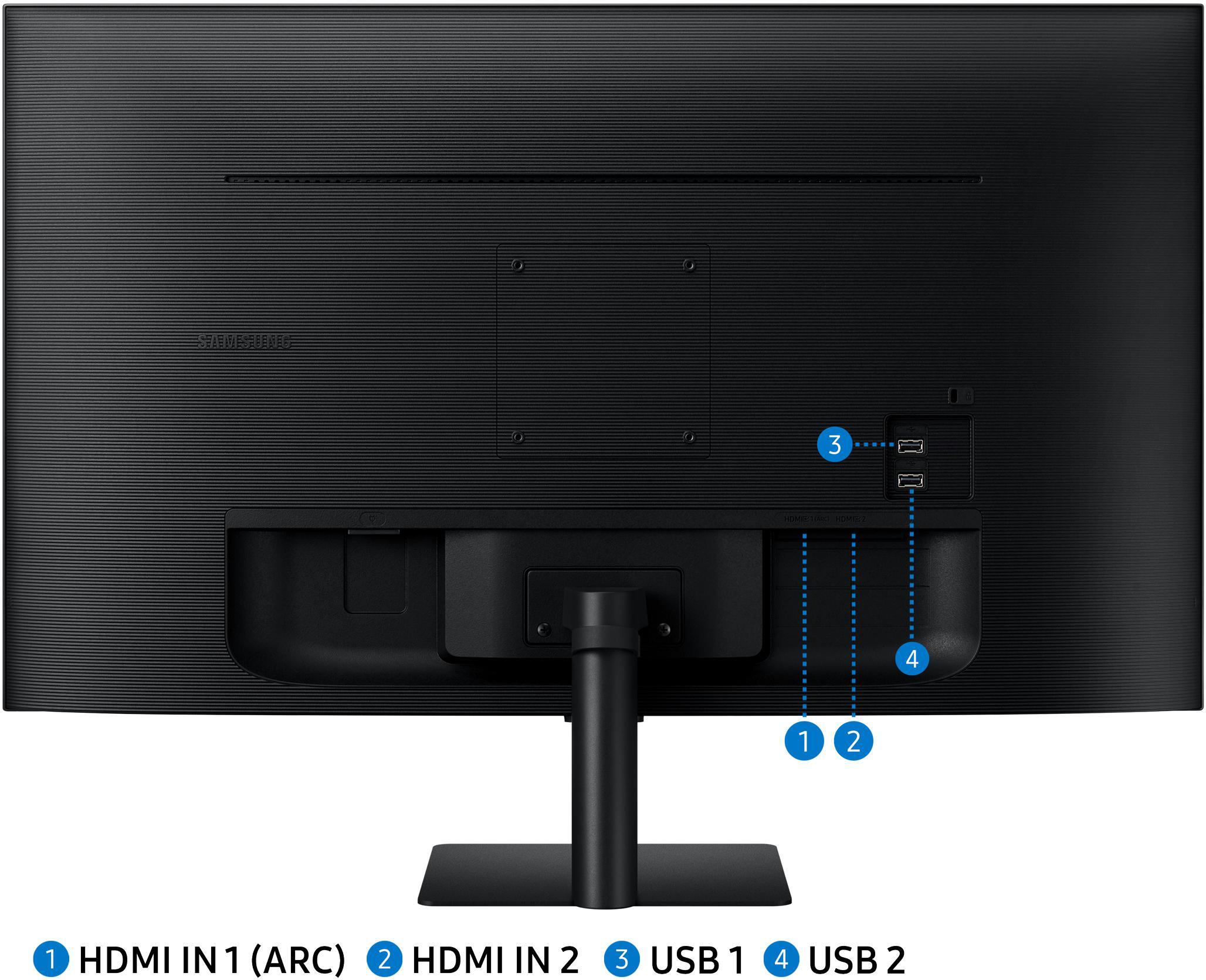 Samsung - Monitor Samsung Smart M5 32" Full HD VA / 4ms / HDMI / WIRELESS C/ COMANDO