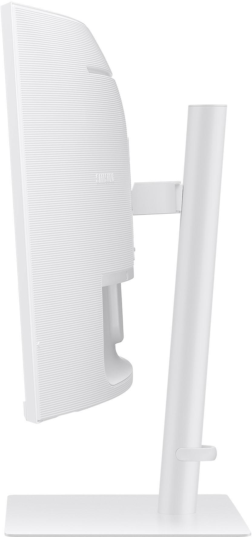 Samsung - Monitor Curvo Samsung ViewFinity S6 34" S65TC VA UWQHD 100Hz FreeSync Thunderbolt 4 KVM Branco