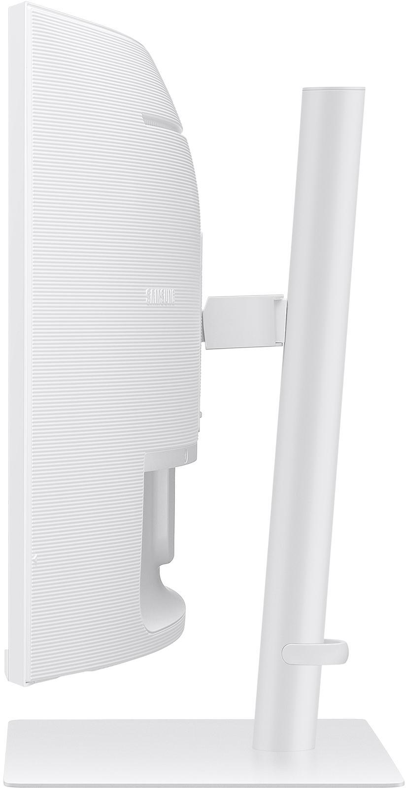 Samsung - Monitor Curvo Samsung ViewFinity S6 34" S65TC VA UWQHD 100Hz FreeSync Thunderbolt 4 KVM Branco