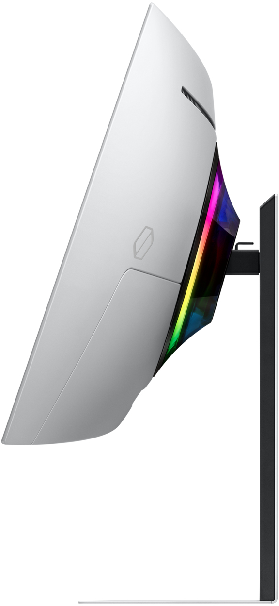 Samsung - Monitor Curvo Samsung Odyssey G8 34" G85SD QD-OLED UWQHD 175Hz 0.03ms FreeSync Premium Pro Smart Monitor
