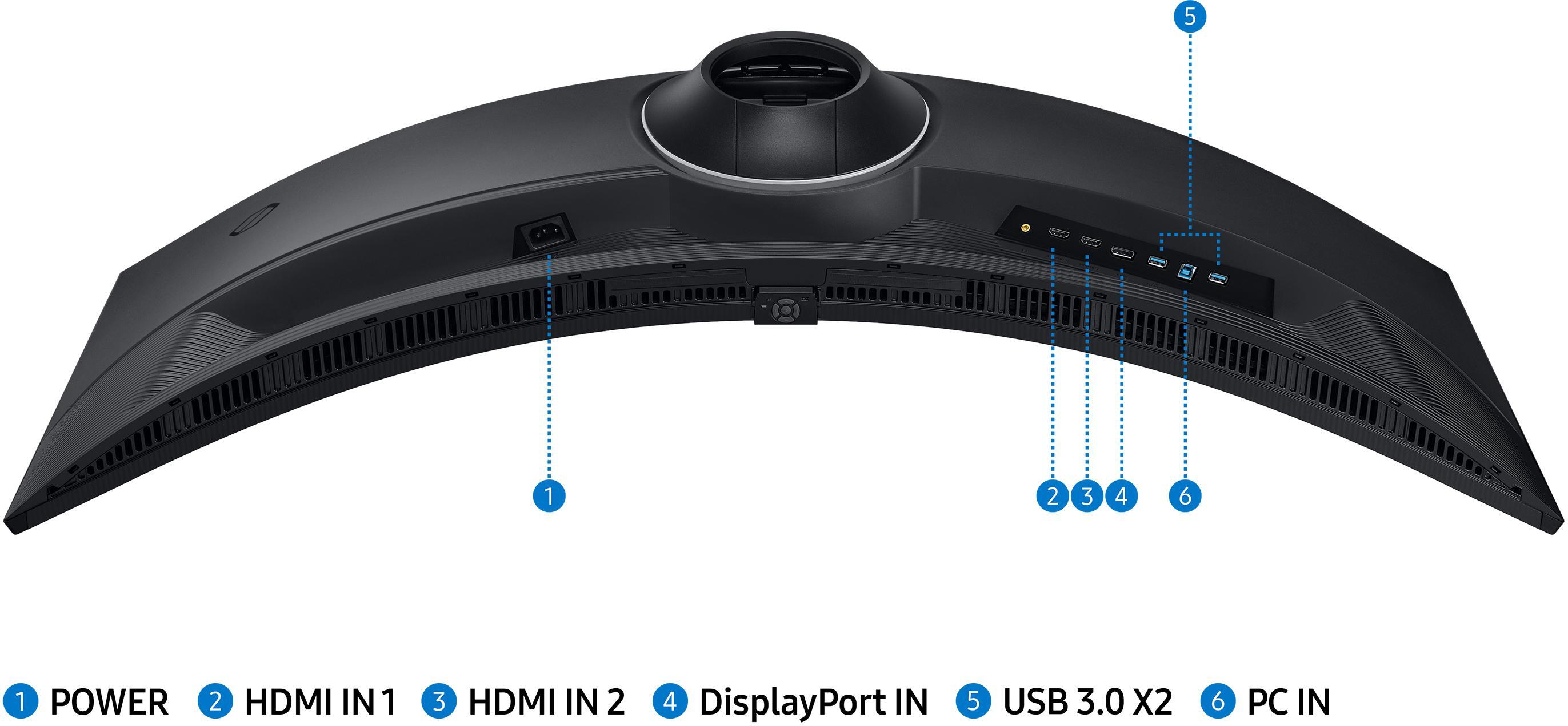 Samsung - Monitor Curvo Samsung Odyssey G9 49" G95C VA DWQHD 240Hz