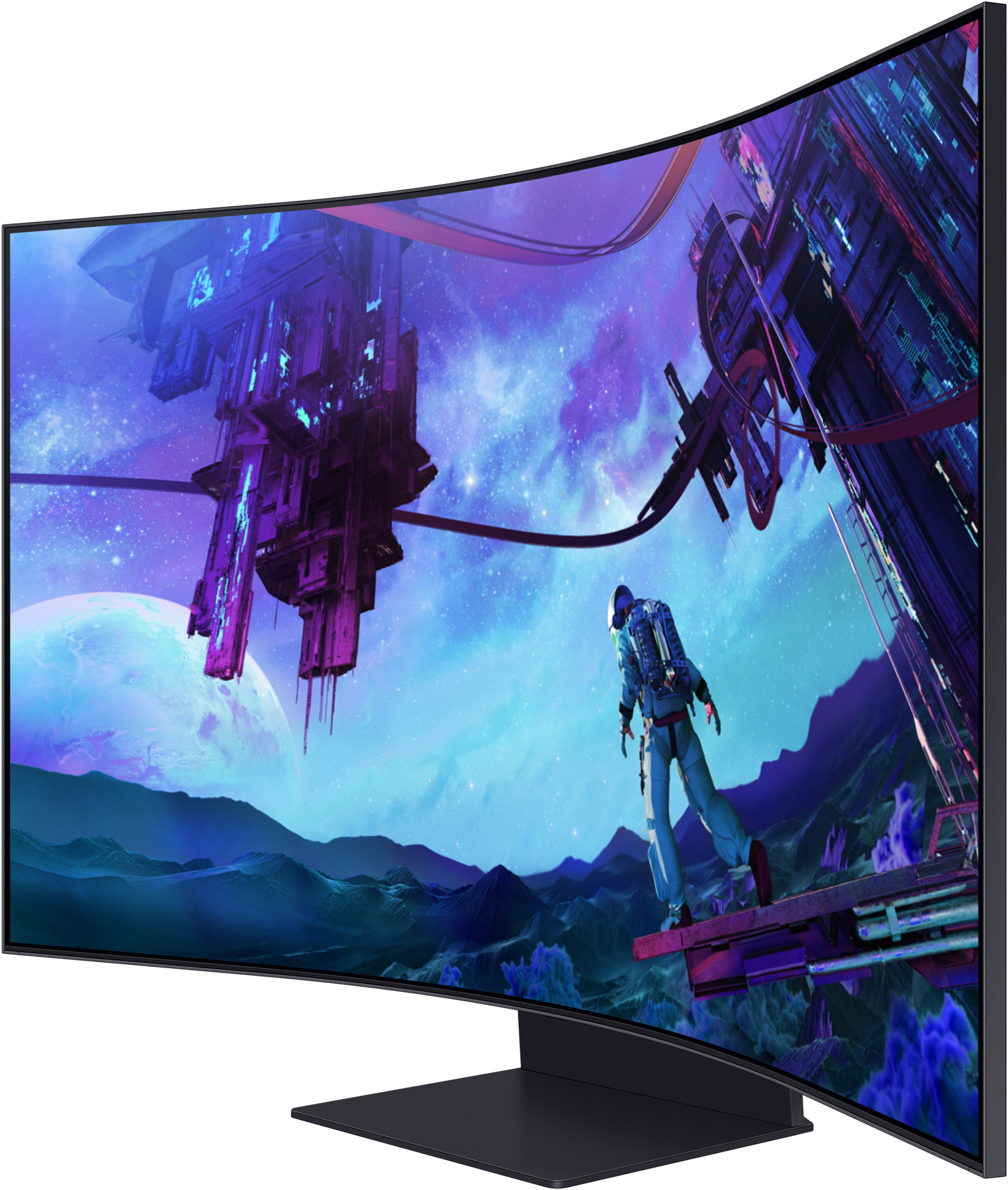 Samsung - Monitor Curvo Samsung Odissey G9 Ark 54.6" VA 4K 165Hz 1ms FreeSync Premium Pro