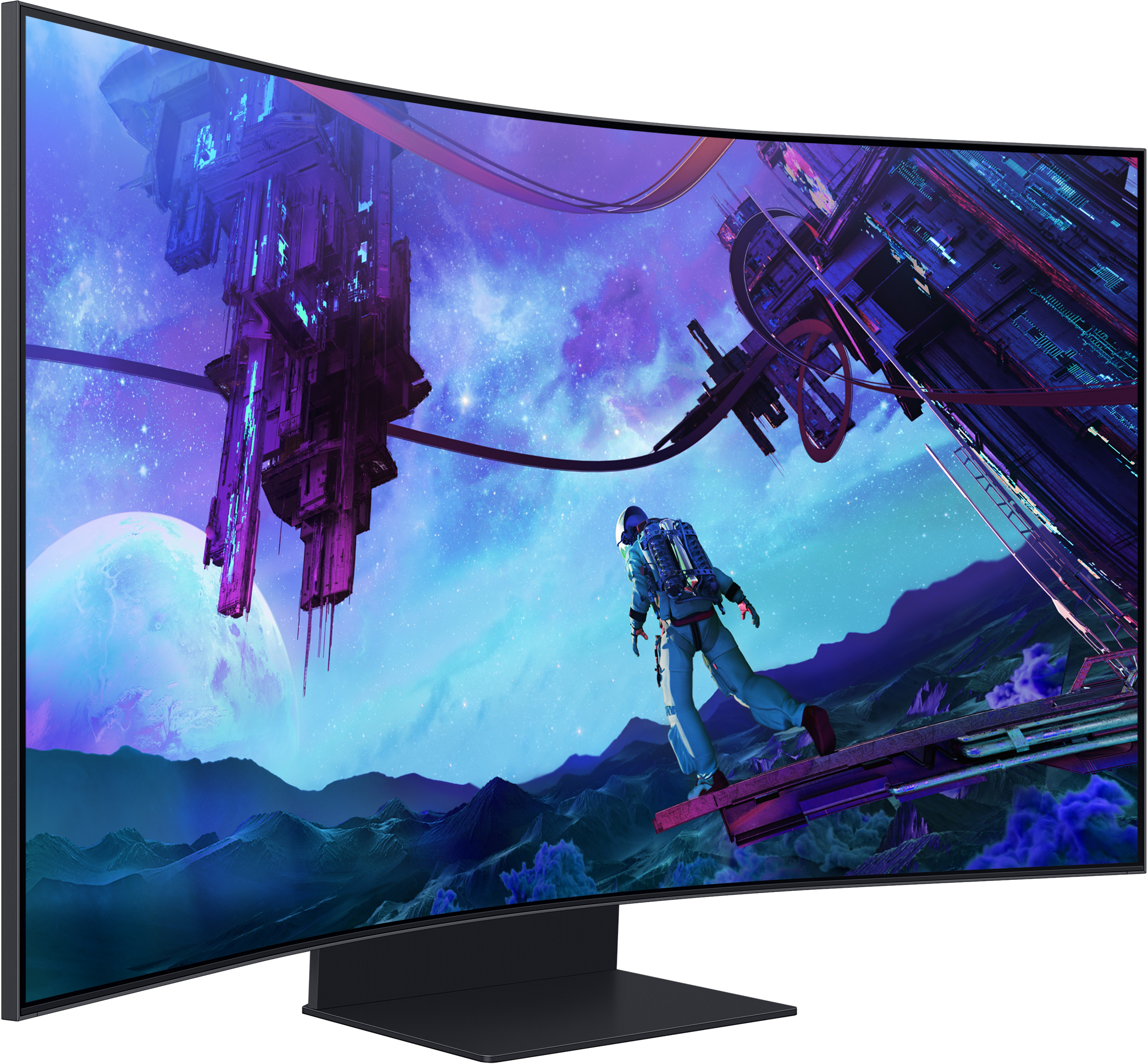 Samsung - Monitor Curvo Samsung Odissey G9 Ark 54.6" VA 4K 165Hz 1ms FreeSync Premium Pro