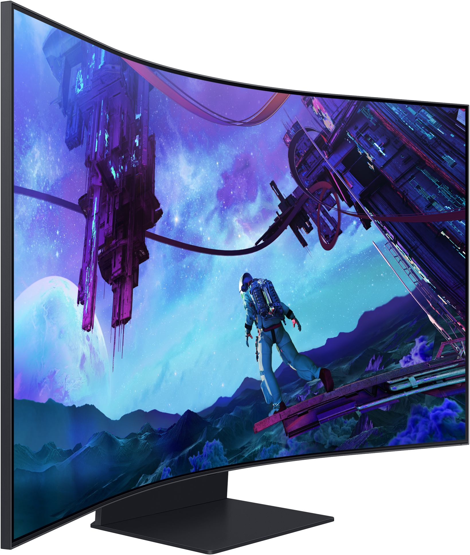 Samsung - Monitor Curvo Samsung Odissey G9 Ark 54.6" VA 4K 165Hz 1ms FreeSync Premium Pro