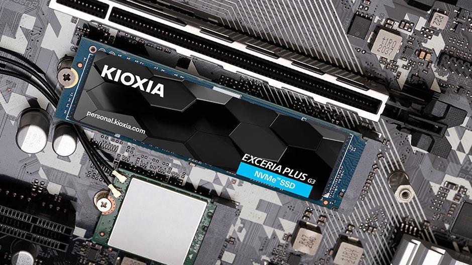 Picture of Picture of SSD Kioxia Exceria Plus G3 2TB M.2 NVMe Gen 4.0x4 (3900/5900MB/s)