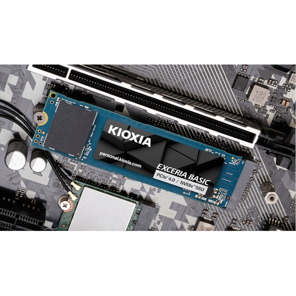 Kioxia - SSD Kioxia Exceria Basic 2TB Gen4 3D M.2 NVMe (7300/6800MB/s)