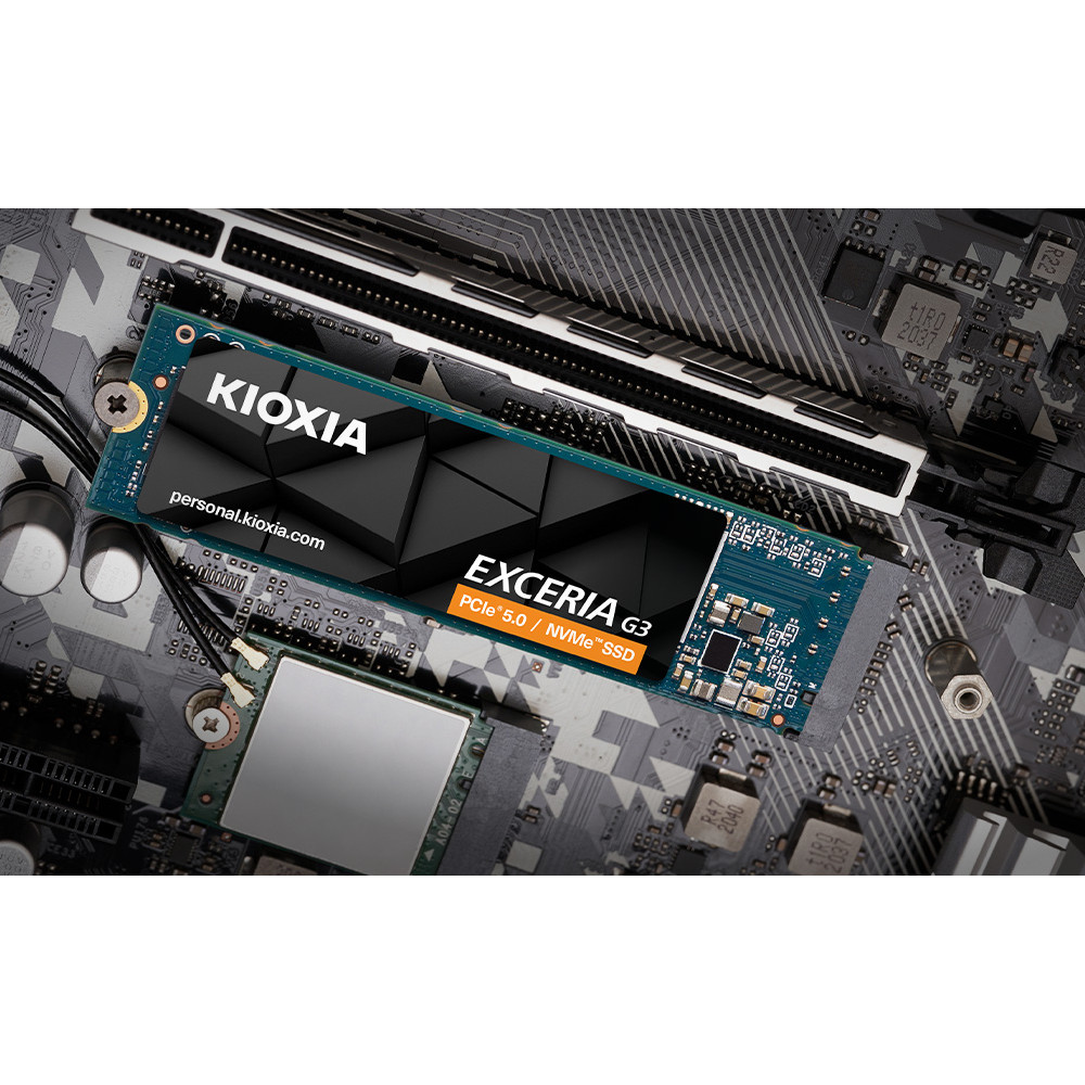 Kioxia - SSD Kioxia Exceria G3 2TB M.2 NVMe Gen 5.0x4 (10000/6300MB/s)