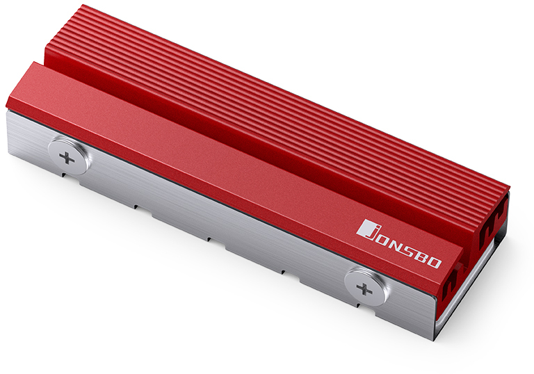 Picture of Picture of Cooler Jonsbo M.2 -6 SSD Vermelho