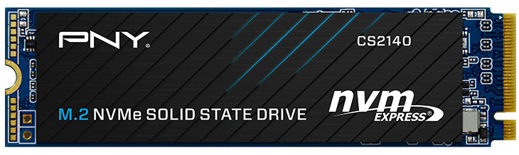 PNY - SSD PNY CS2140 500GB Gen4 M.2 NVMe (3600/2300MB/s)