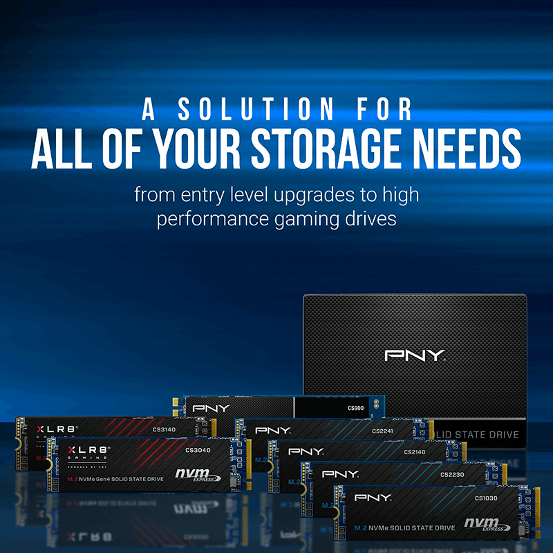 PNY - SSD PNY CS2241 4TB Gen4 M.2 NVMe (5000/4200MB/s)