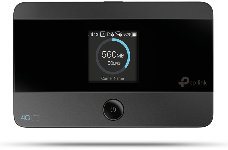 TP-Link - Hotspot TP-Link M7350 150Mbps 4G LTE Mobile Wi-Fi c/ Display + Micro SD Card slot