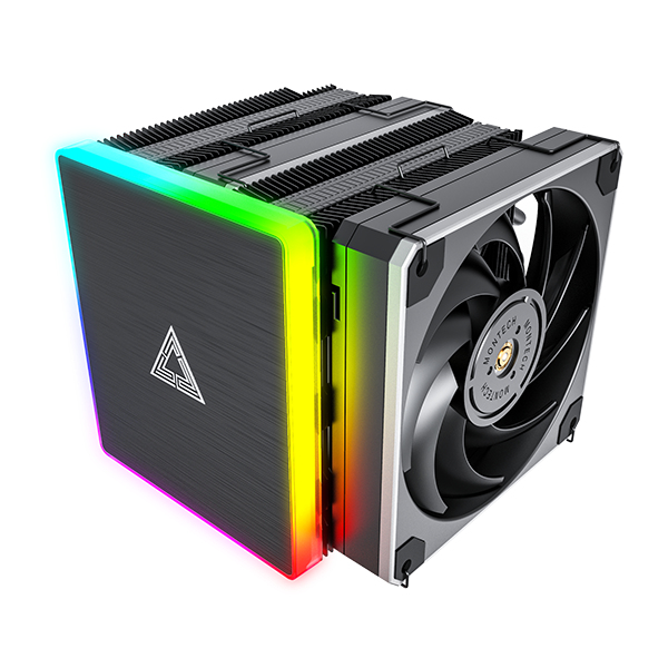 Montech - Cooler CPU Montech Metal DT24 Premium ARGB 2x120mm