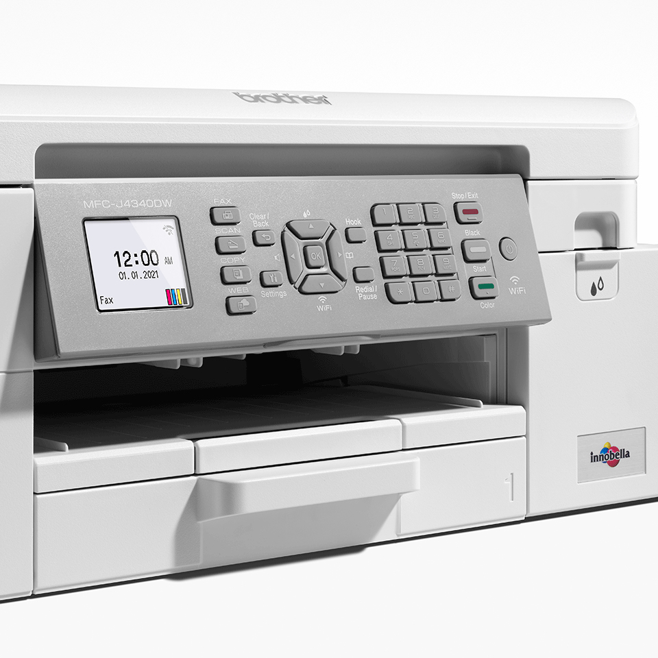 Brother - Impressora Multifunções a Jato de Tinta Brother MFC-J4340DW WiFi