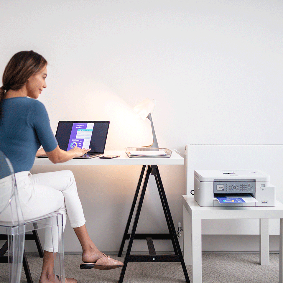 Brother - Impressora Multifunções a Jato de Tinta Brother MFC-J4340DW WiFi
