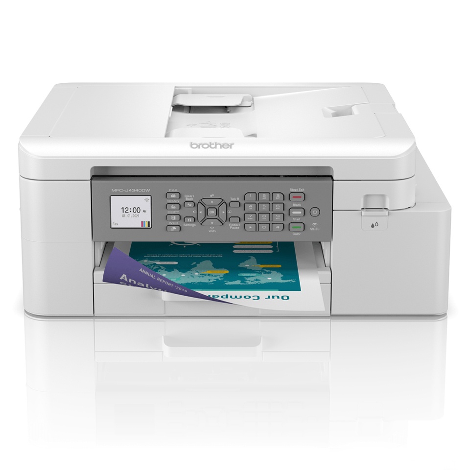 Brother - Impressora Multifunções a Jato de Tinta Brother MFC-J4340DW WiFi