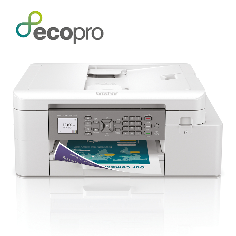 Picture of Picture of Impressora Multifunções a Jato de Tinta Brother MFC-J4340DWE WiFi