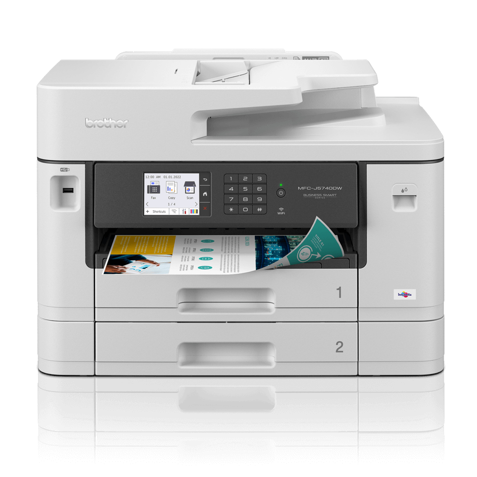 Picture of Picture of Impressora Multifunções a Jato de Tinta Brother MFC-J5740DW A3 WiFi