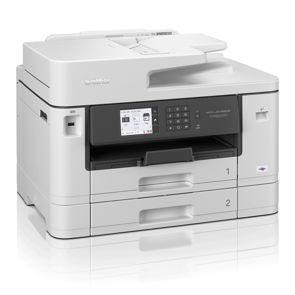 Brother - Impressora Multifunções a Jato de Tinta Brother MFC-J5740DW A3 WiFi