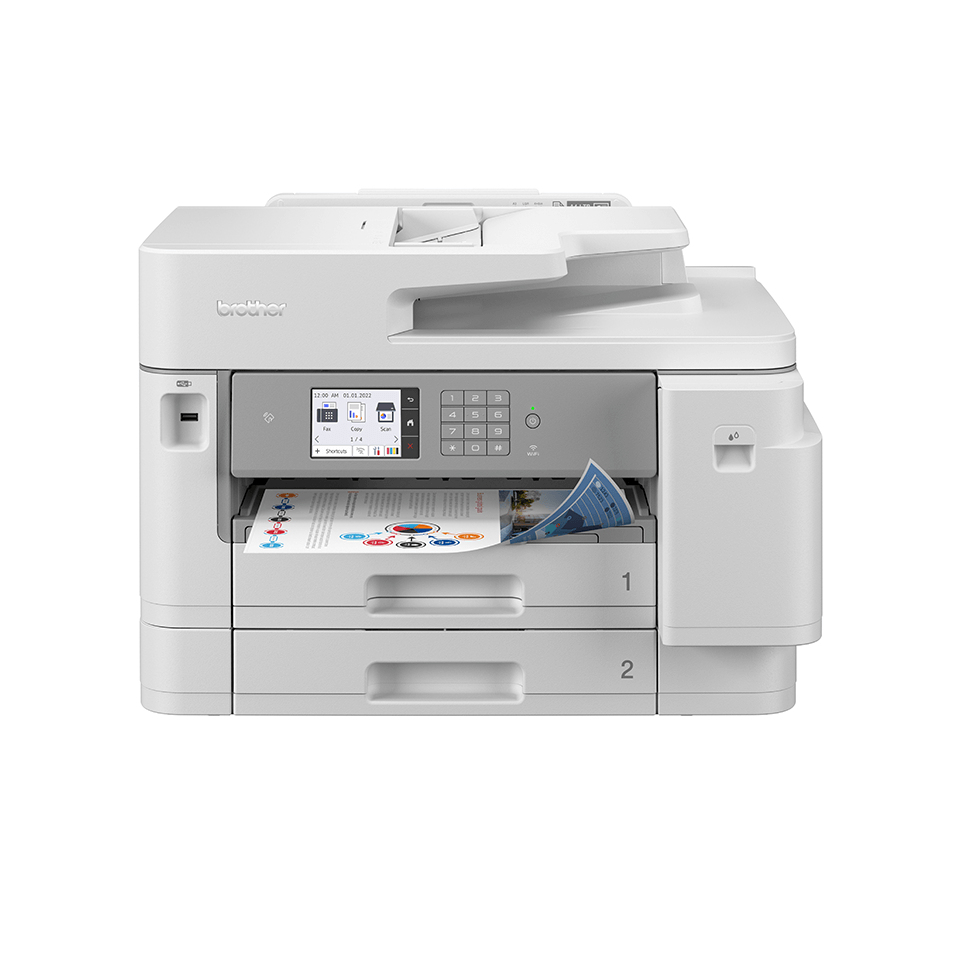 Brother - Impressora Multifunções a Jato de Tinta Brother MFC-J5955DW A3 WiFi