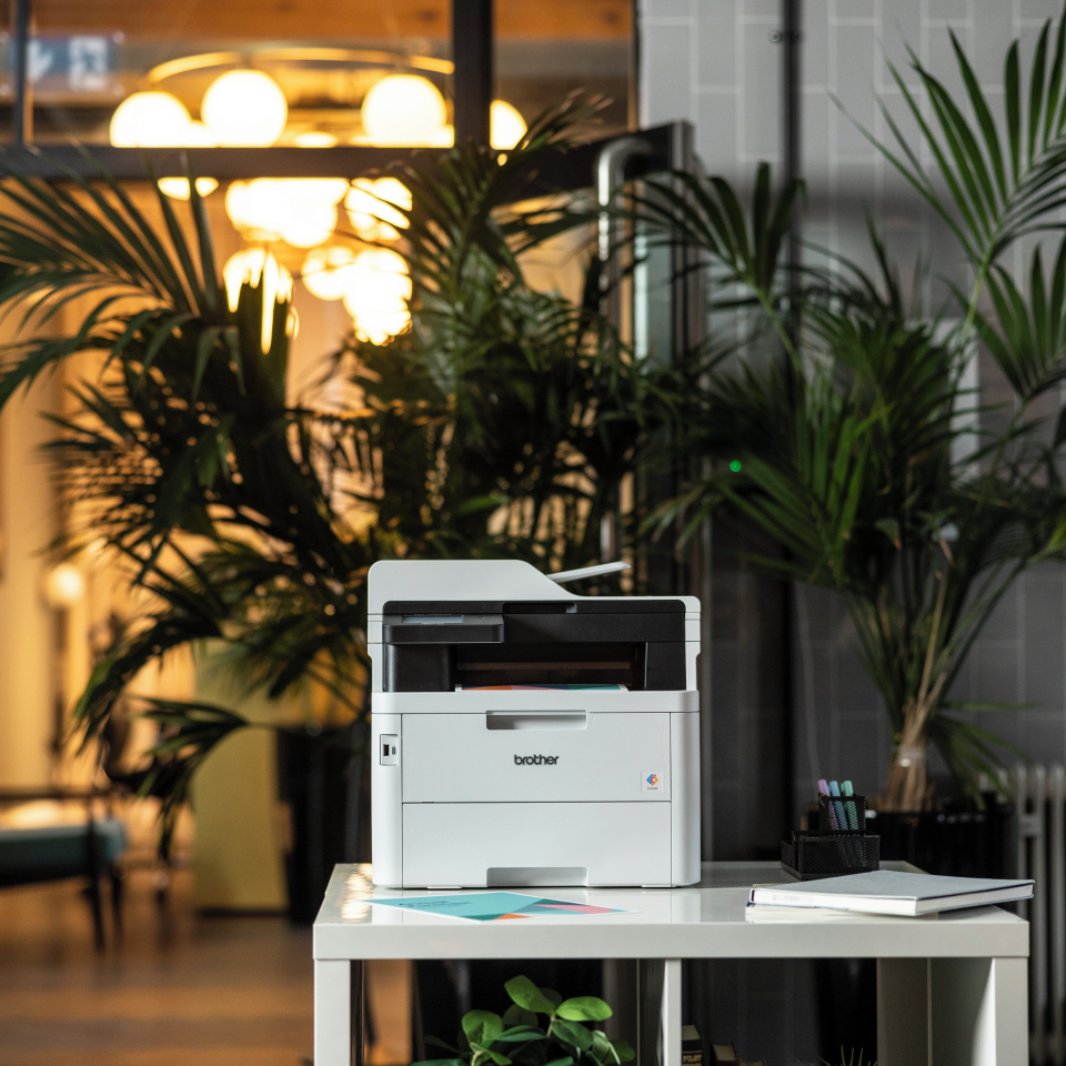 Brother - Impressora Multifunções Laser Brother MFC-L3760CDW Cores WiFi