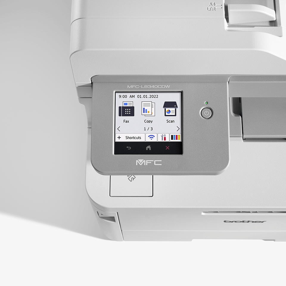 Brother - Impressora Multifunções Laser Brother MFC-L8340CDW WiFi
