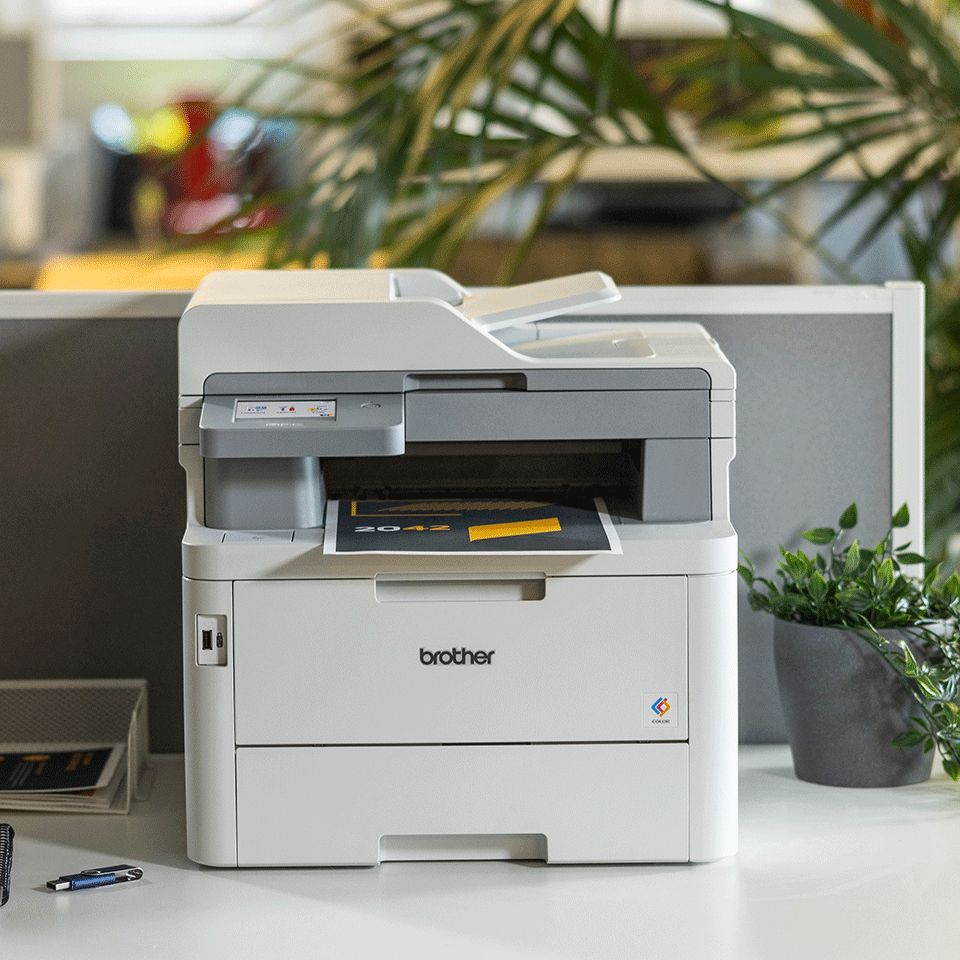 Brother - Impressora Multifunções Laser Brother MFC-L8390CDW WiFi
