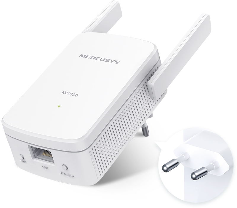 mercusys - Powerline Mercusys MP510 KIT AV1000 Gigabit Repetidor WiFi Kit