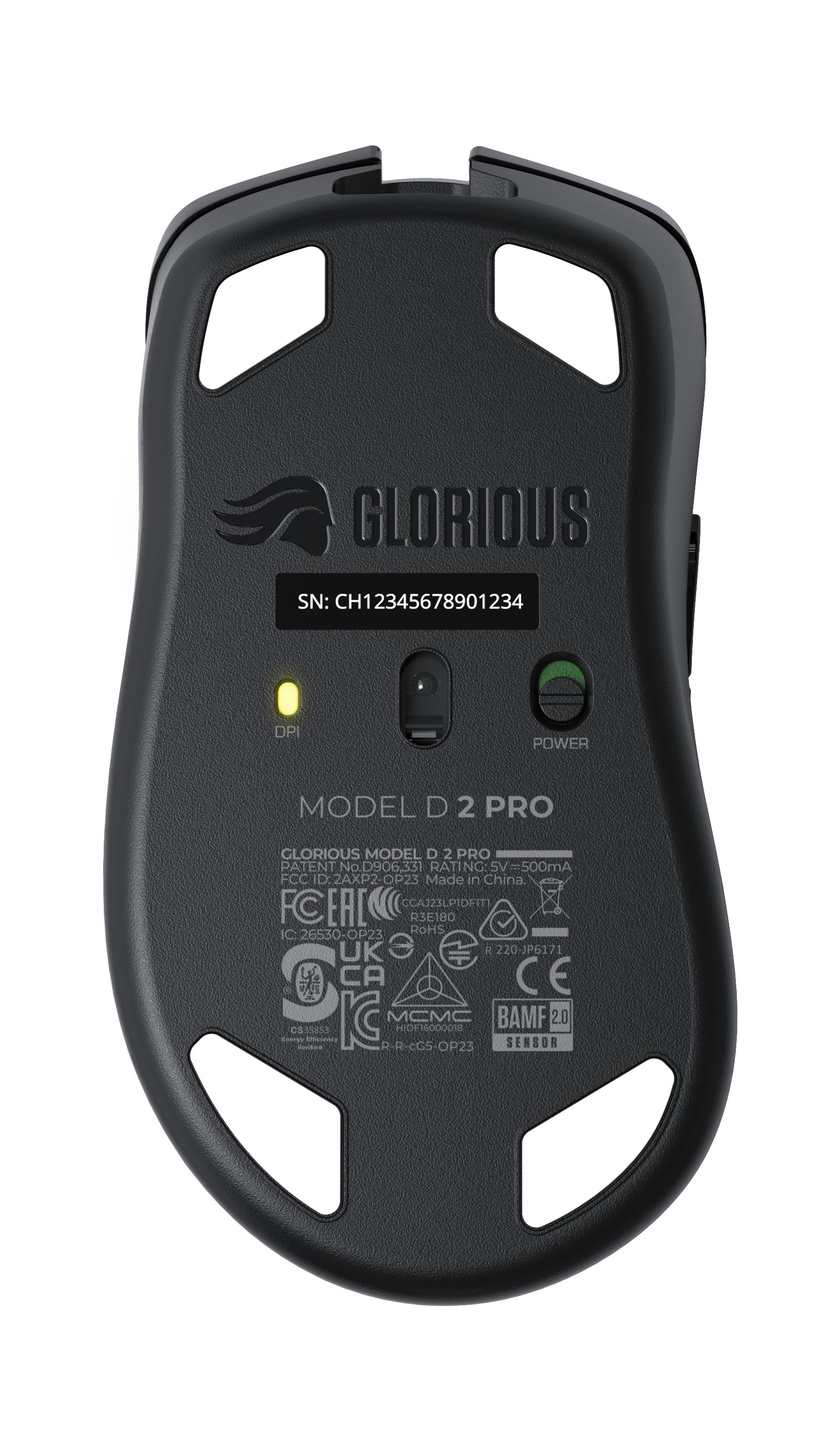 Glorious - Rato Gaming Glorious Model D 2 PRO Wireless 1K Polling Preto