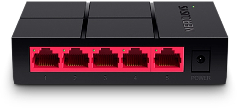 - Switch SOHO Mercusys MS105G Mini 5 Portas 10/100/1000 Mbps UnManaged Plug and Play UnManaged Picture of - Switch SOHO Mercusys MS105G Mini 5 Portas 10/100/1000 Mbps UnManaged Plug and Play UnManaged