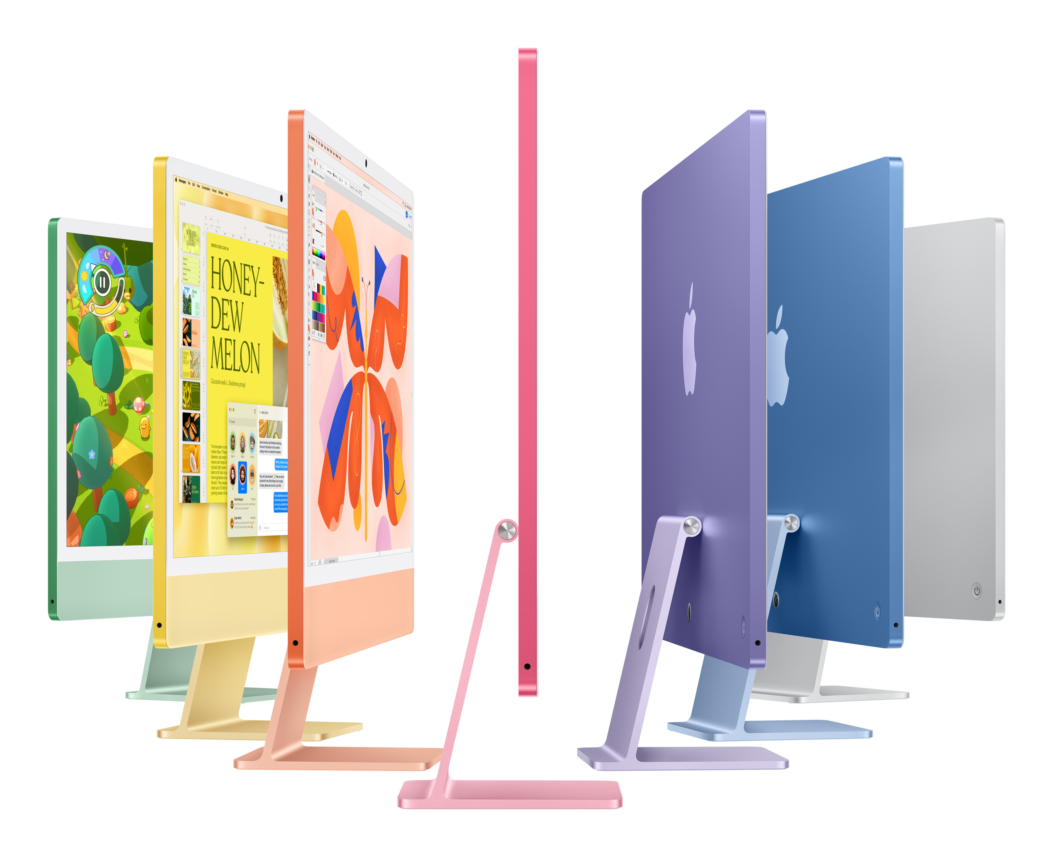 Apple - All In One Apple iMac 24" M4 8-Cores 16GB RAM 256GB SSD Retina 4.5K Verde