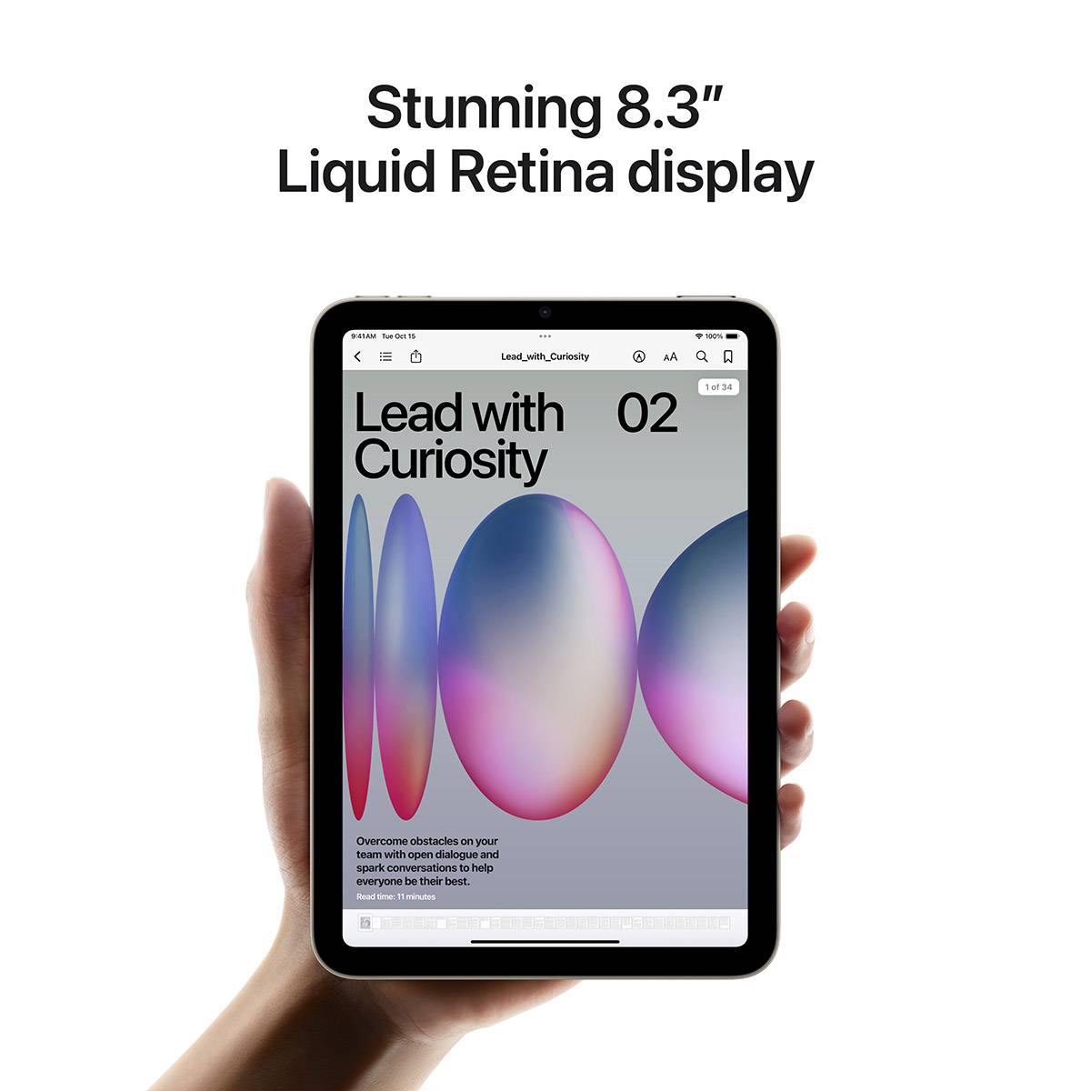 Apple - Tablet Apple iPad mini A17 Pro 8.3" Wi-Fi + Cellular 128GB Púrpura