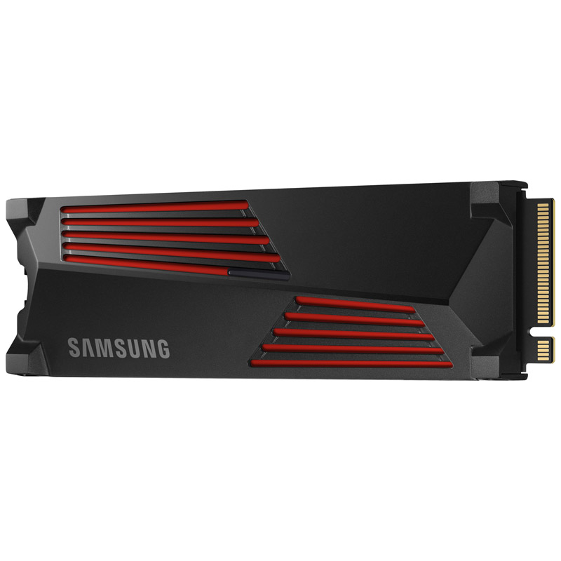 Samsung - SSD Samsung 990 PRO 4TB Gen4 M.2 NVMe (7450/6900MB/s) Heatsink