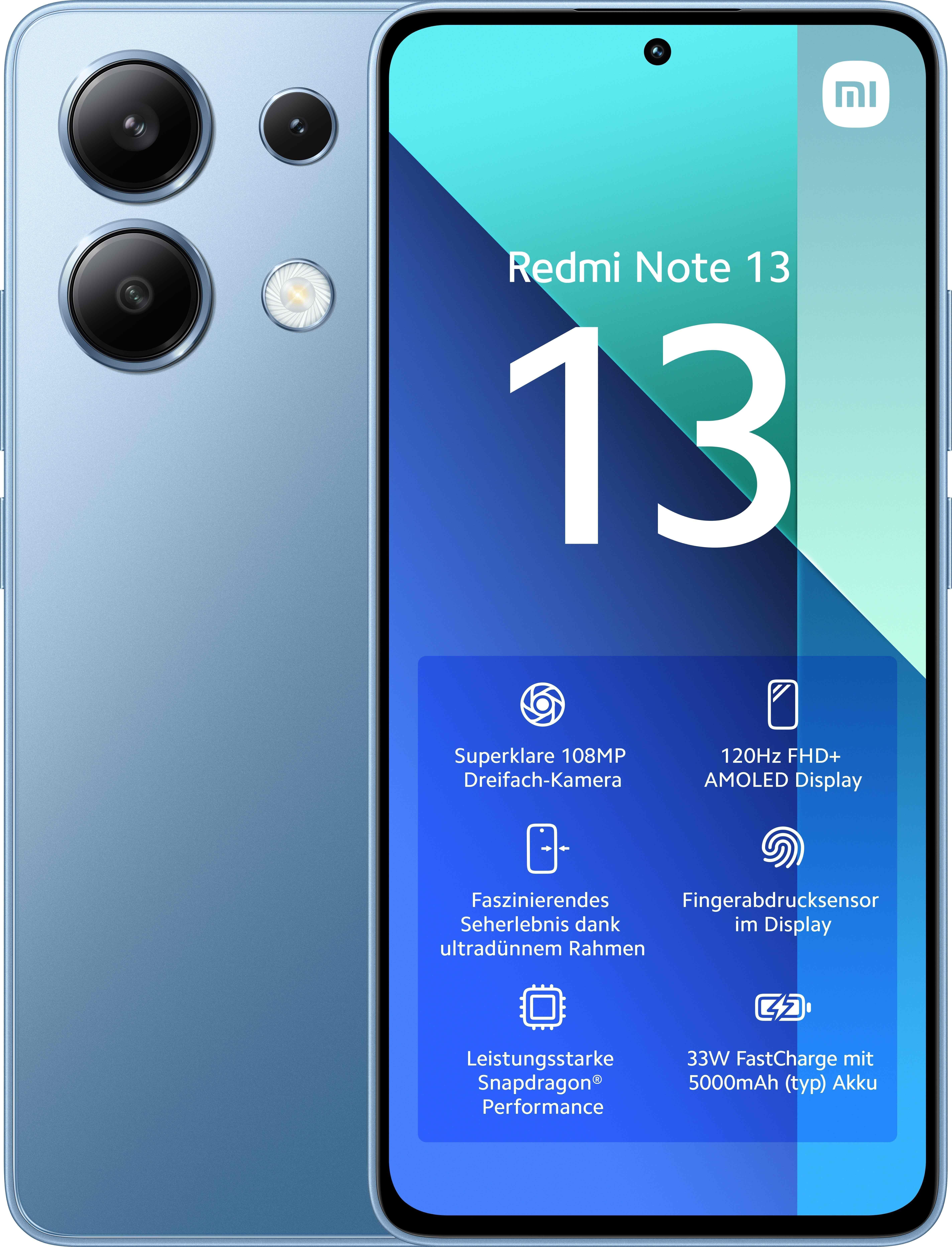 Picture of Picture of Smartphone Xiaomi Redmi Note 13 4G 6.67" 6GB/128GB Dual SIM Ice Blue
