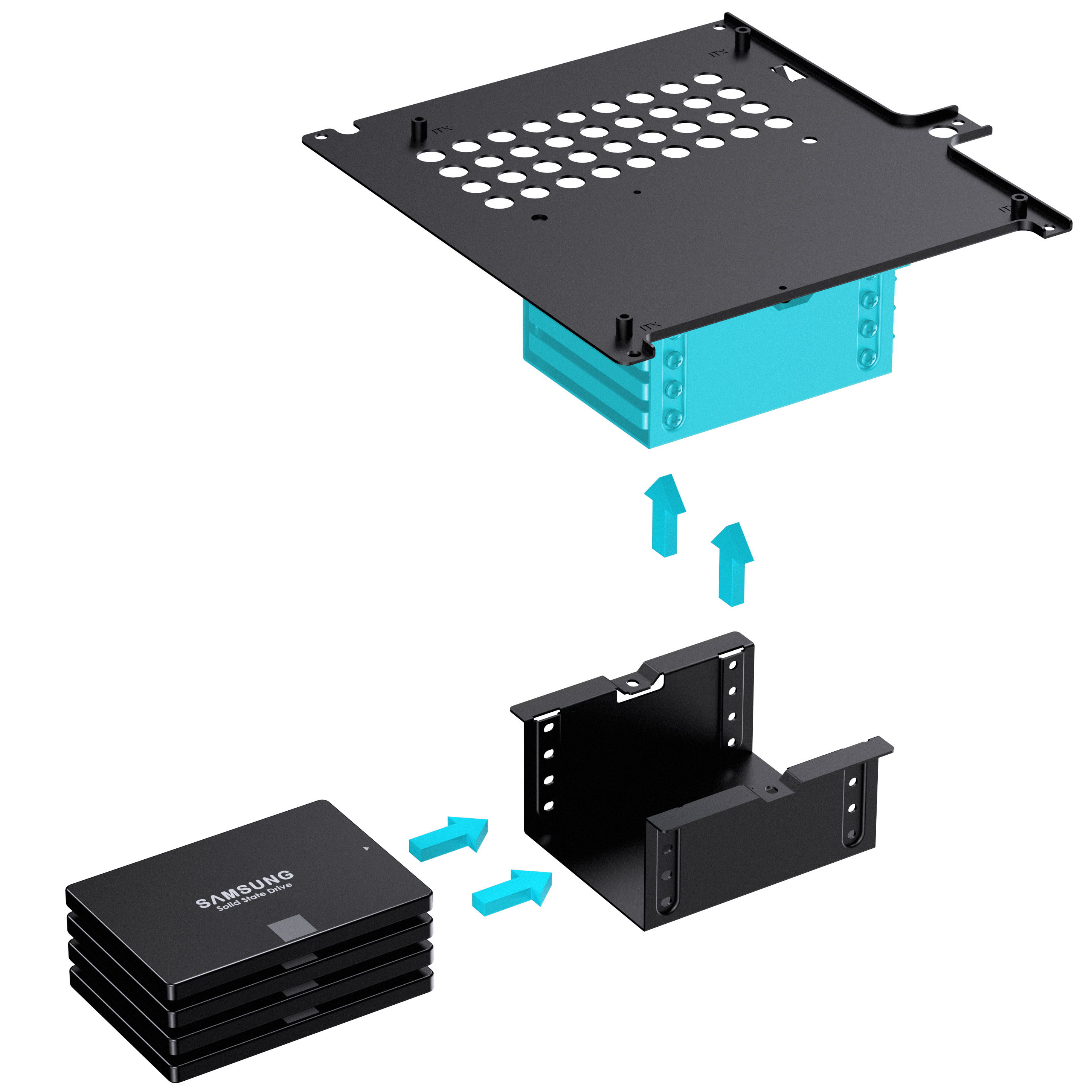 Jonsbo - Caixa Mini-ITX Jonsbo N10 Preto