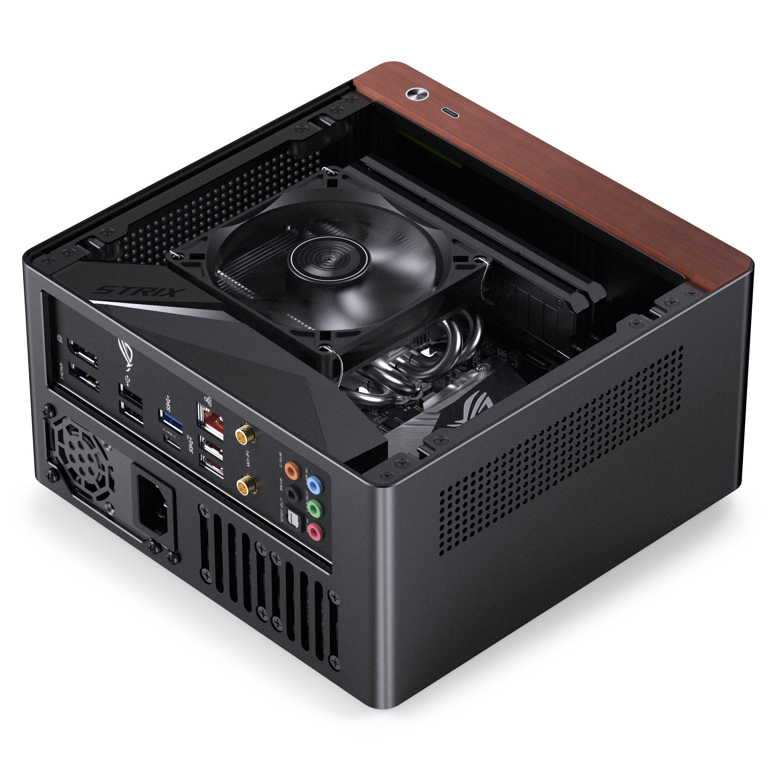 Jonsbo - Caixa Mini-ITX Jonsbo N10 Preto