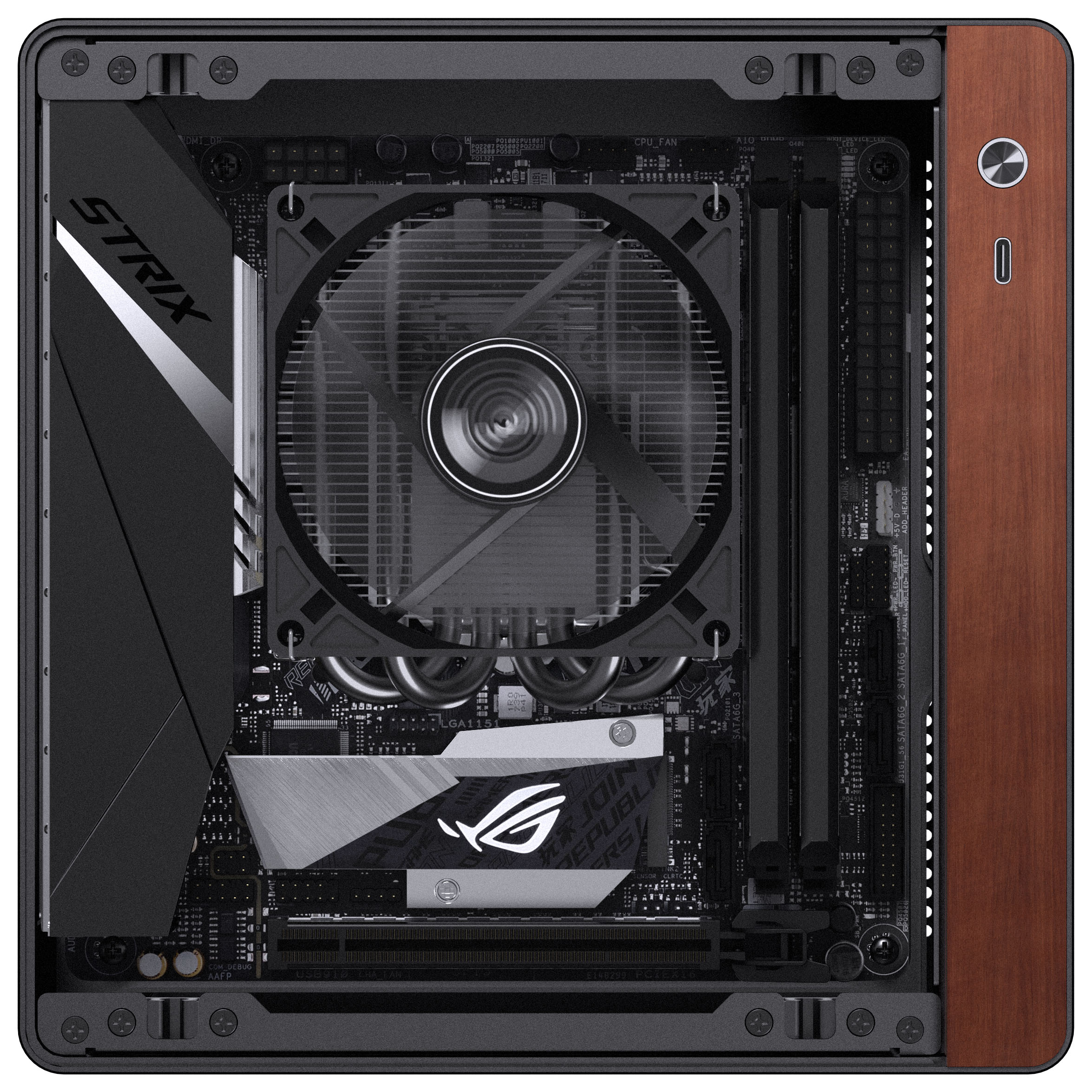 Jonsbo - Caixa Mini-ITX Jonsbo N10 Preto