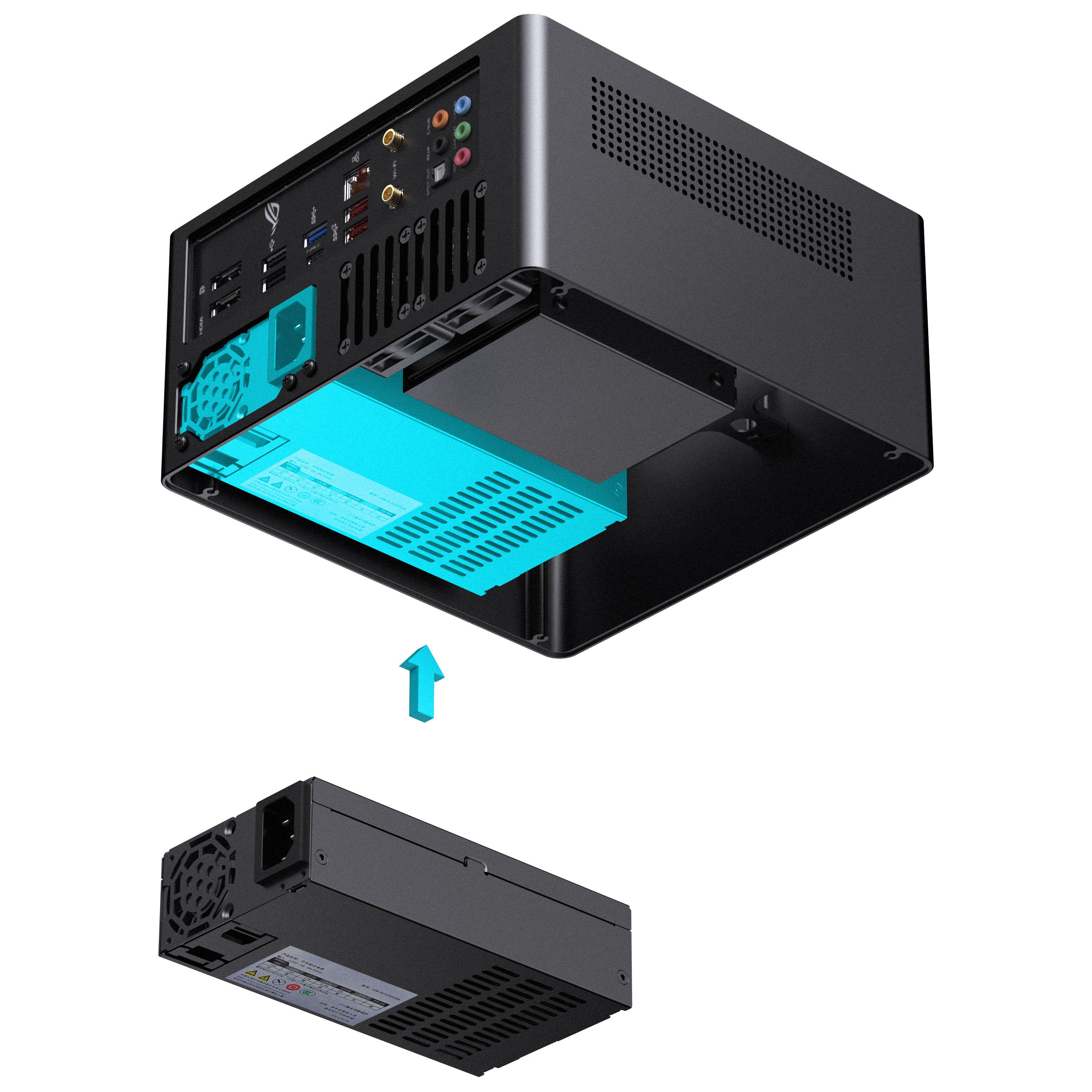 Jonsbo - Caixa Mini-ITX Jonsbo N10 Preto