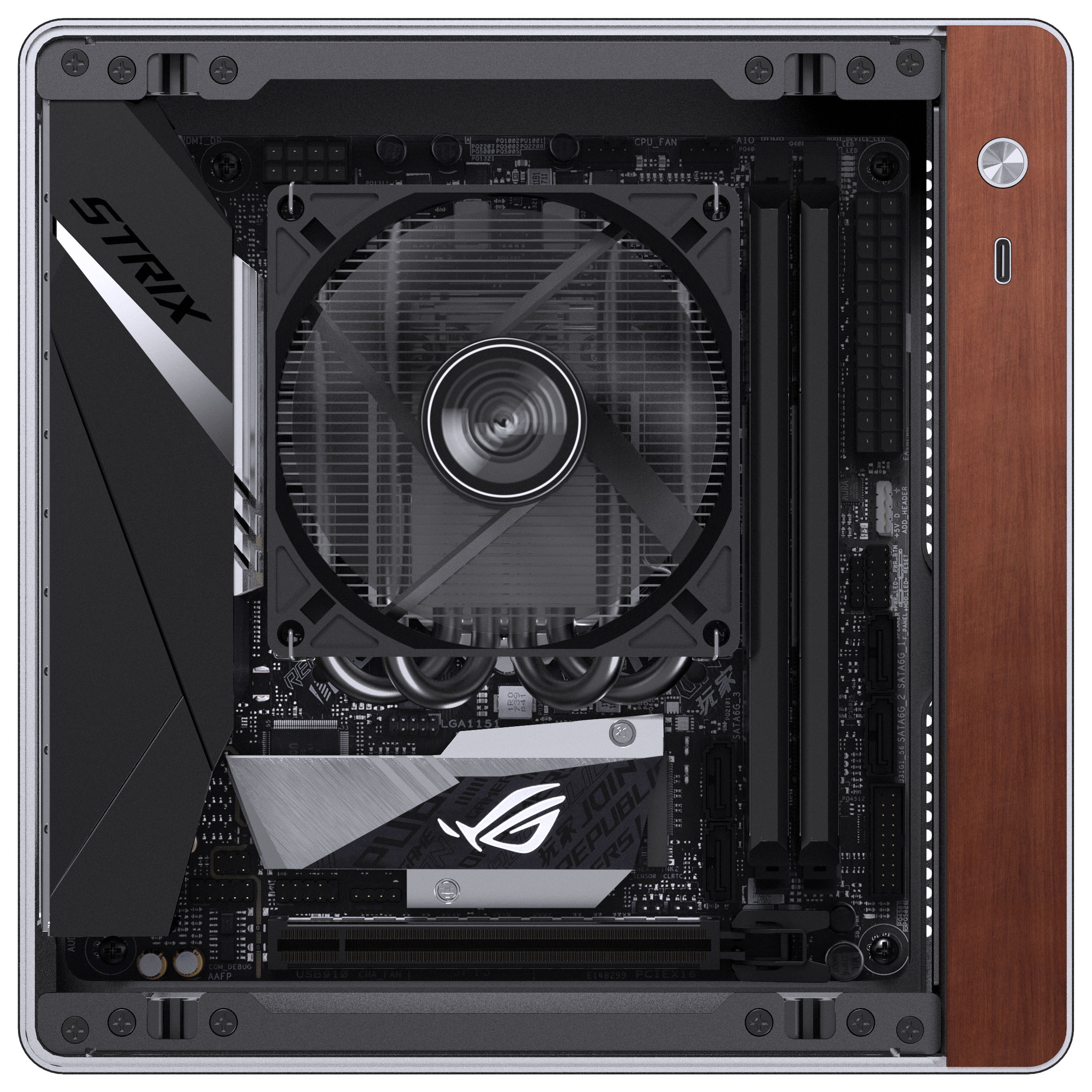 Jonsbo - Caixa Mini-ITX Jonsbo N10 Cinzento