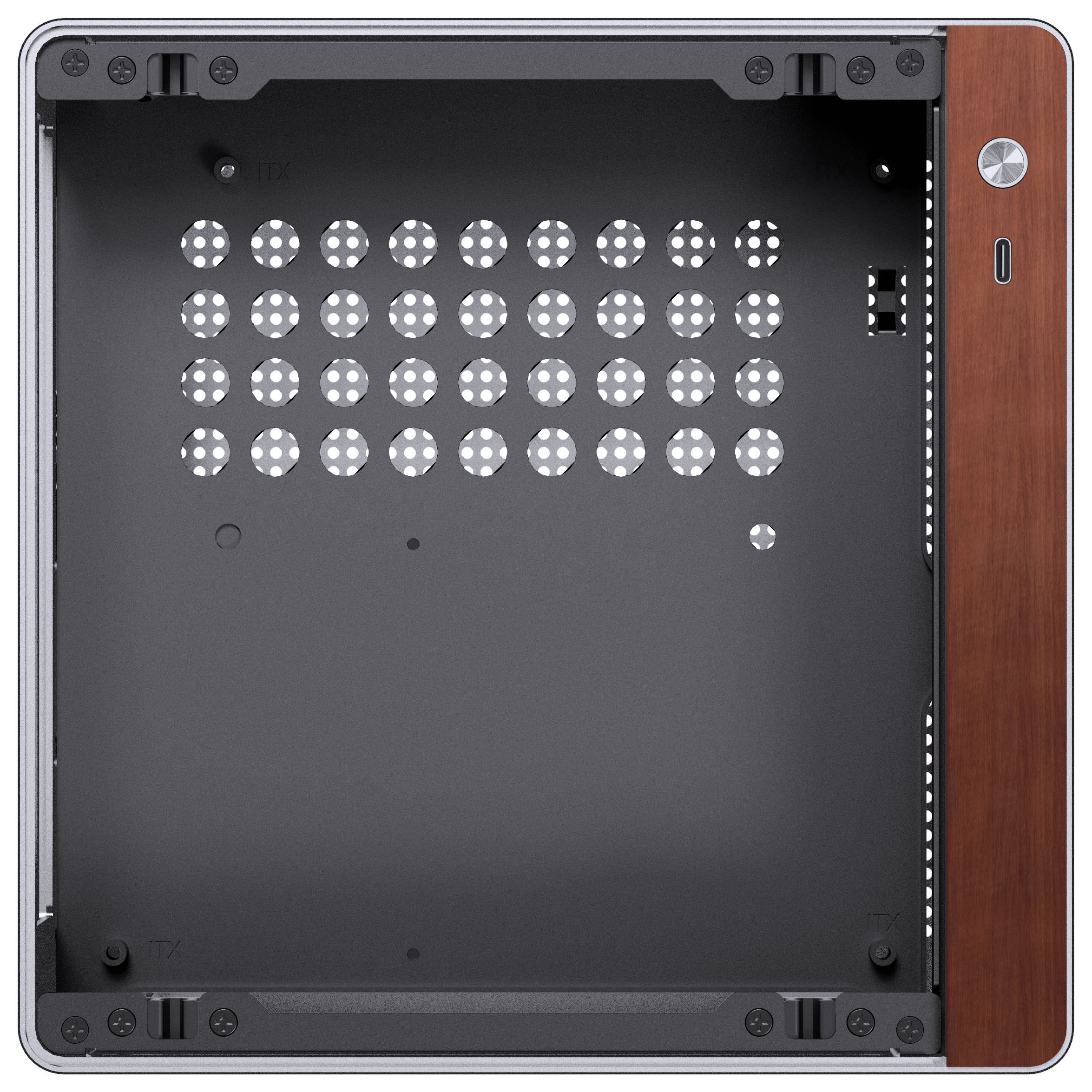 Jonsbo - Caixa Mini-ITX Jonsbo N10 Cinzento