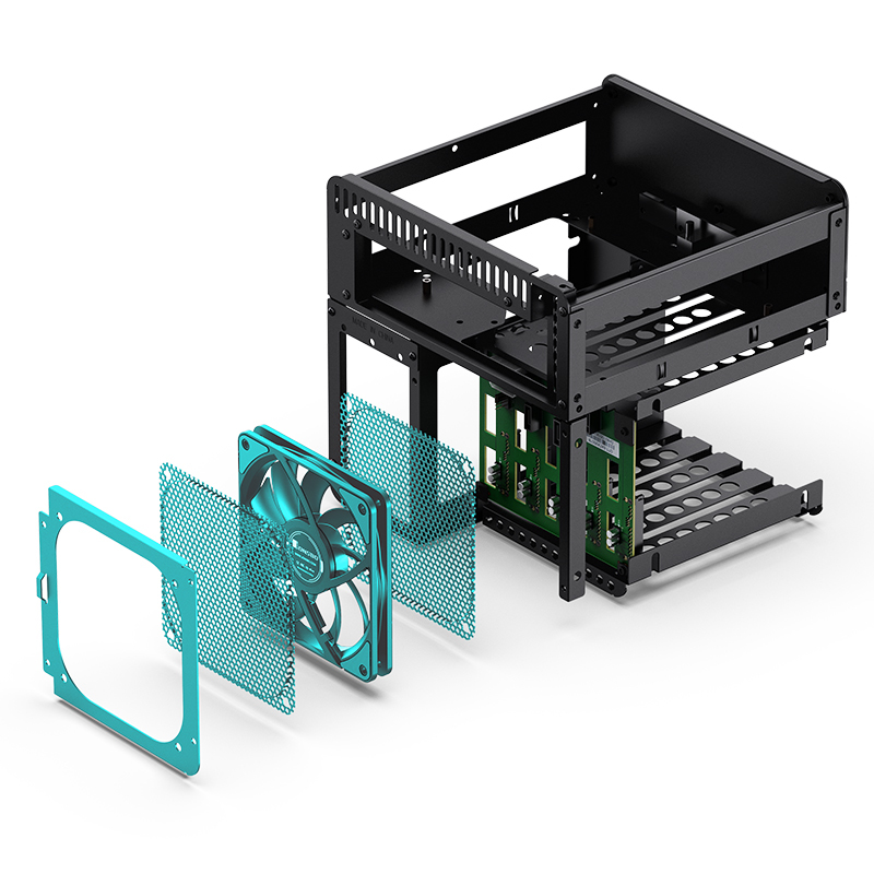 Jonsbo - Caixa Mini-ITX Jonsbo N2 Preto