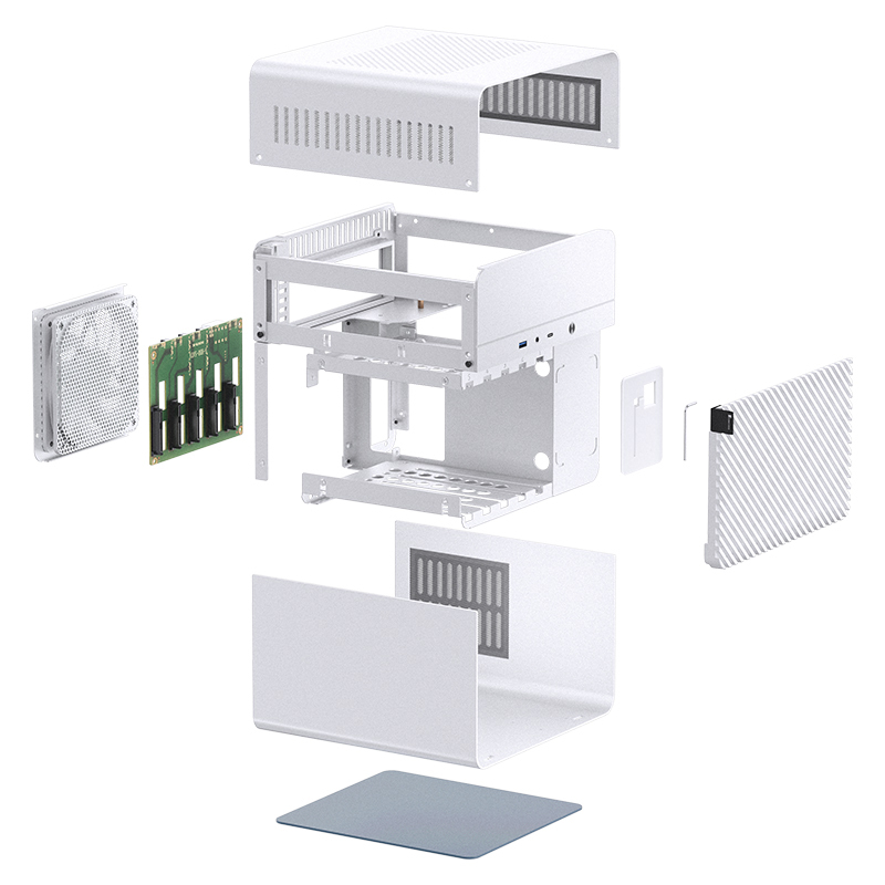 Jonsbo - Caixa Mini-ITX Jonsbo N2 Branco