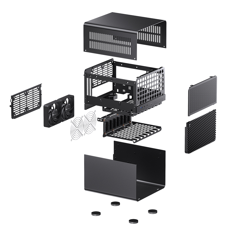Jonsbo - Caixa Mini-ITX Jonsbo N3 Preto