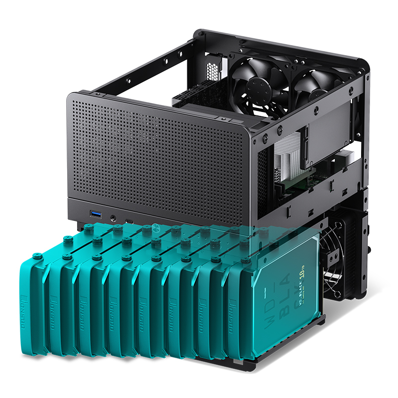 Jonsbo - Caixa Mini-ITX Jonsbo N3 Preto