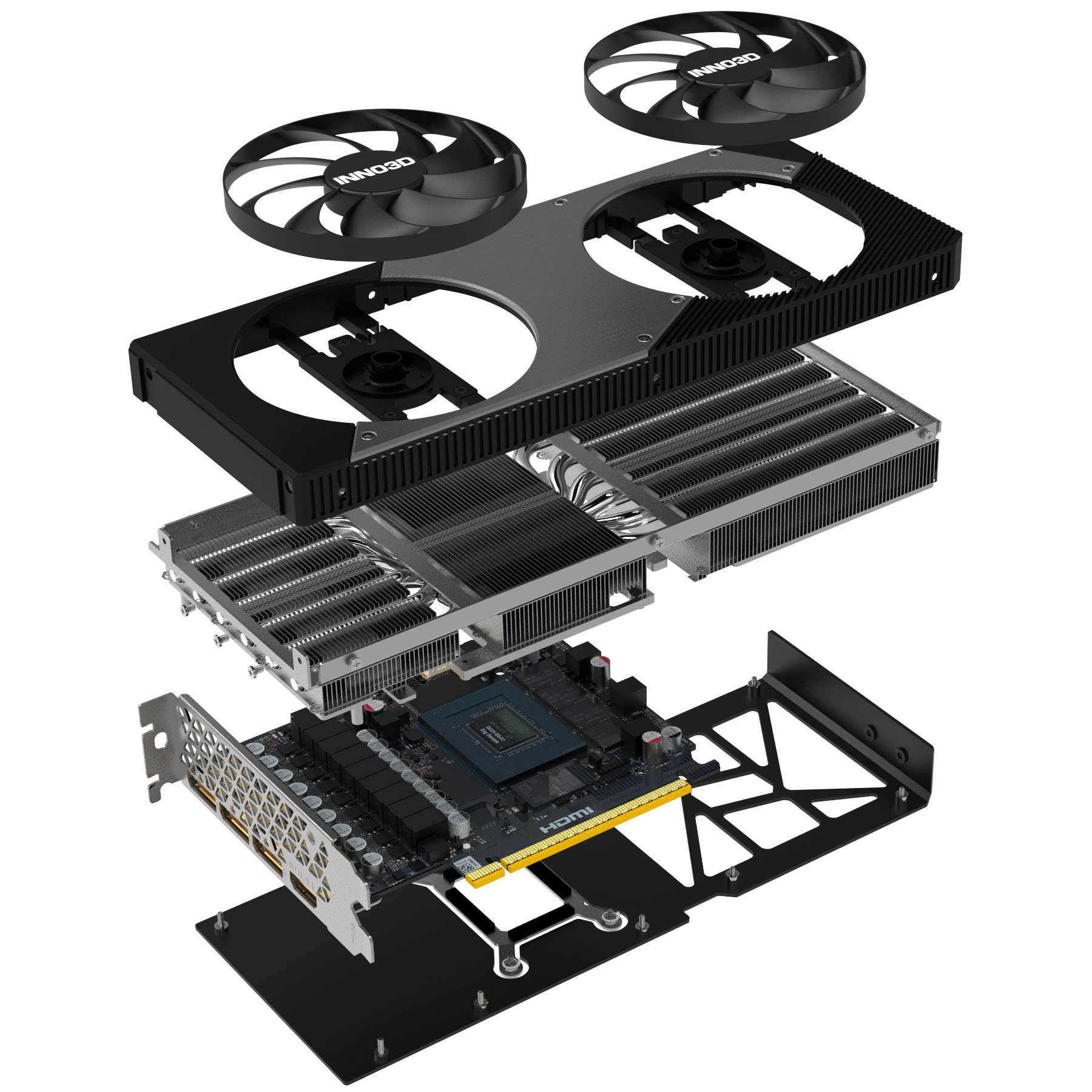 Inno3D - Gráfica Inno3D GeForce® RTX 5070 Twin X2 12GB GDDR7 DLSS4