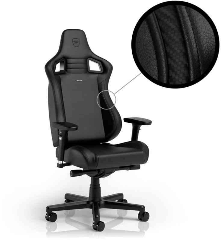 Picture of Picture of Cadeira noblechairs EPIC Compact - Preto / Carbono