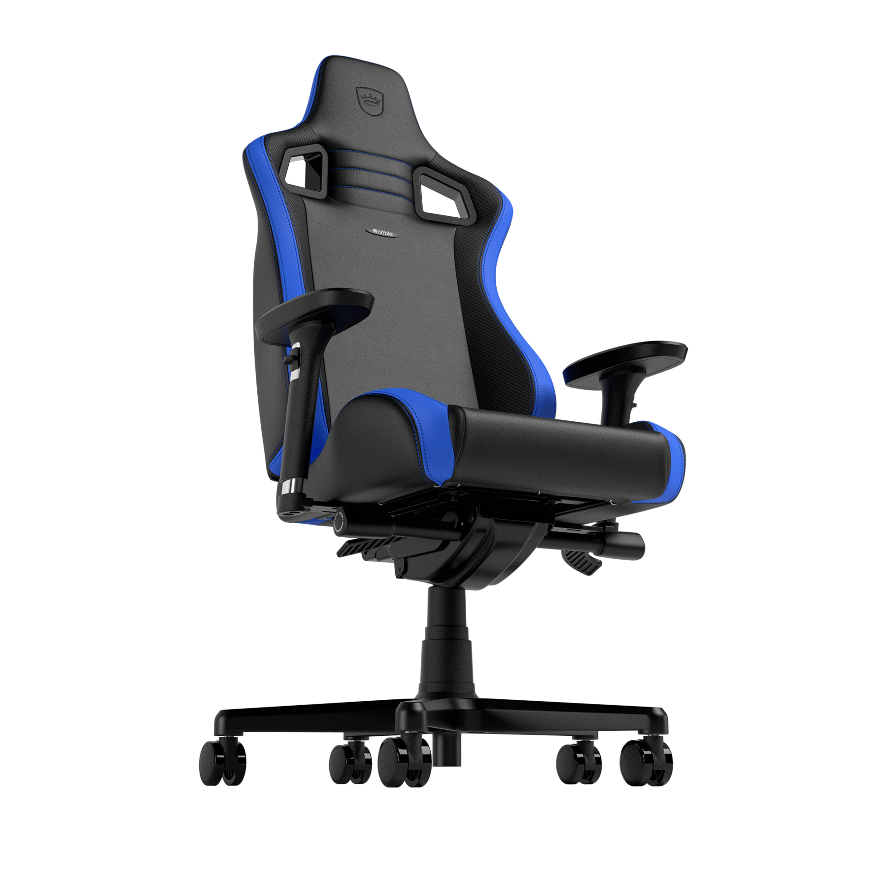 noblechairs - Cadeira noblechairs EPIC Compact - Preto / Carbono / Azul