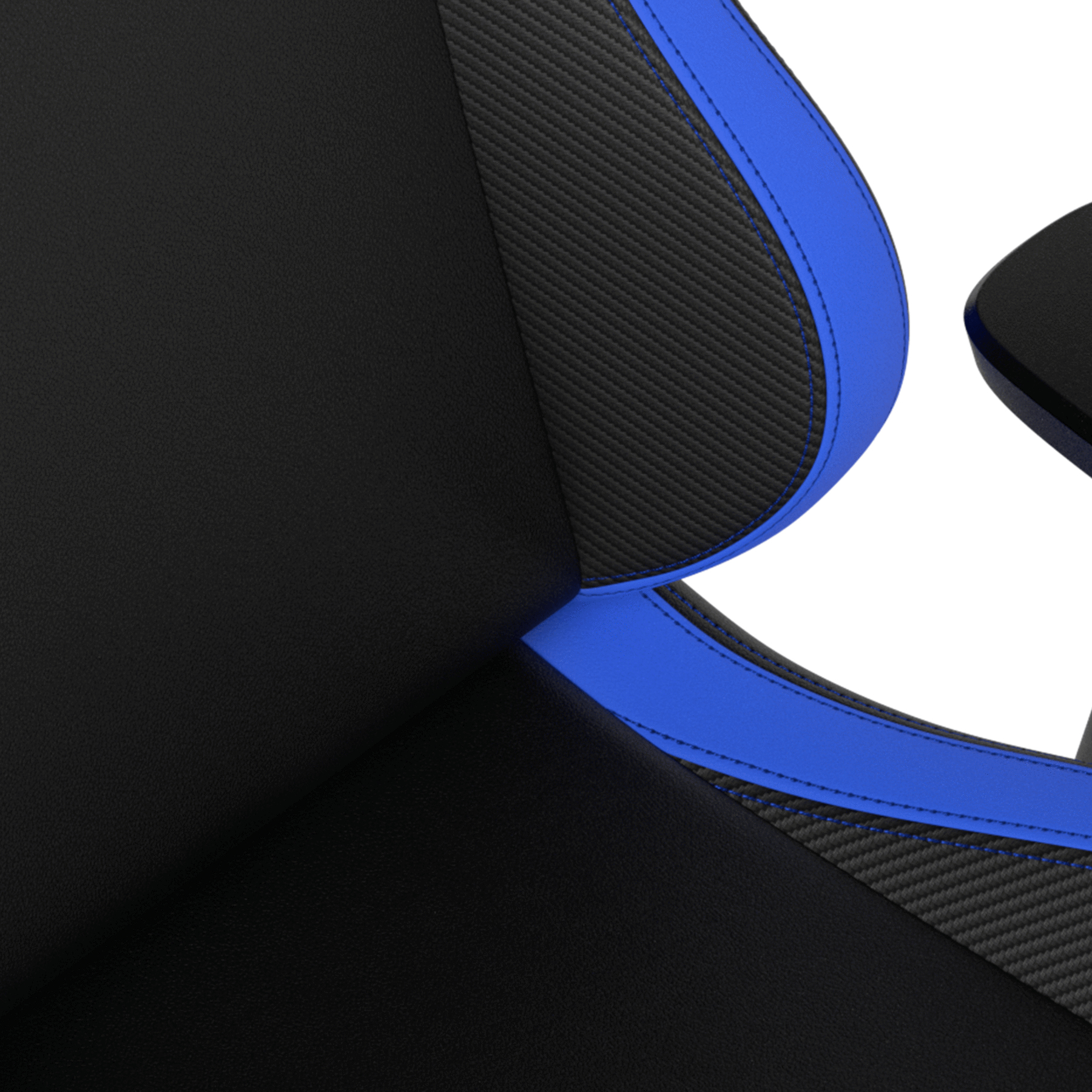 noblechairs - Cadeira noblechairs EPIC Compact - Preto / Carbono / Azul