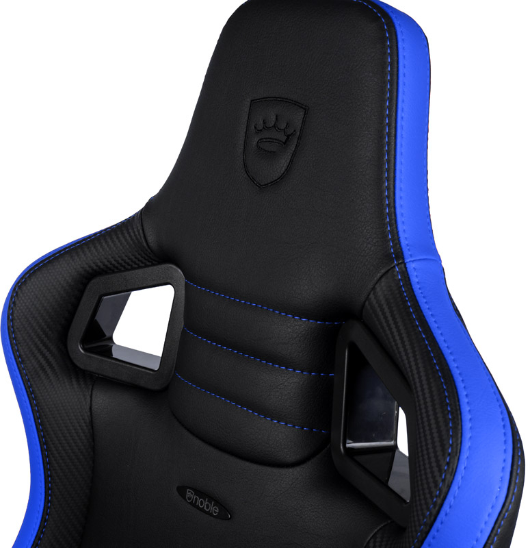 noblechairs - Cadeira noblechairs EPIC Compact - Preto / Carbono / Azul