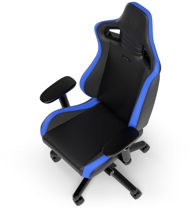 noblechairs - Cadeira noblechairs EPIC Compact - Preto / Carbono / Azul